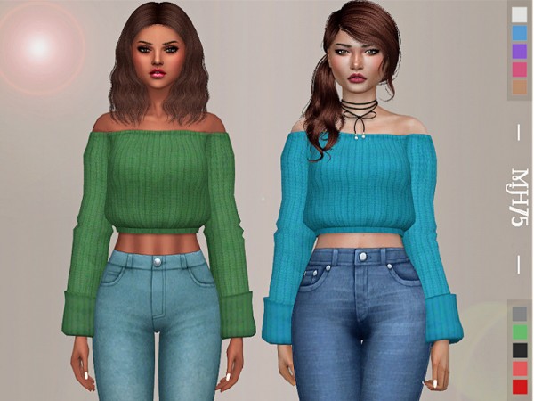  The Sims Resource: Heidi Sweater by Margeh 75