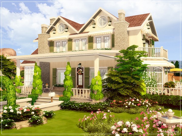  The Sims Resource: Spring Time house by Lhonna
