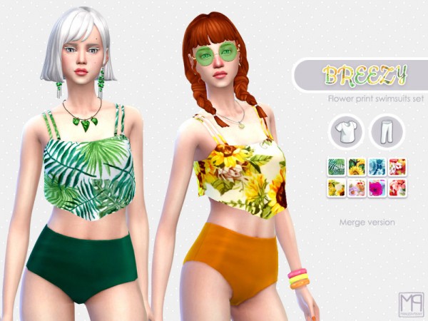  The Sims Resource: Breezy set by nueajaa