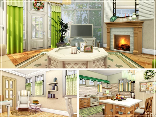  The Sims Resource: Spring Time house by Lhonna