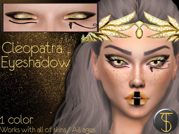  The Sims Resource: Cleopatra Eyeshadow by turksimmer