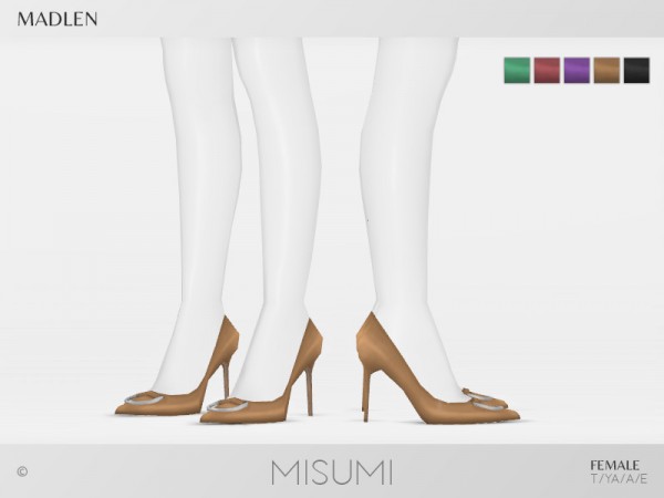  The Sims Resource: Madlen Misumi Shoes by MJ95