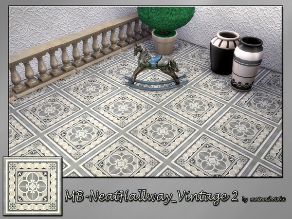  The Sims Resource: Neat Hallway Vintage 2 by matomibotaki