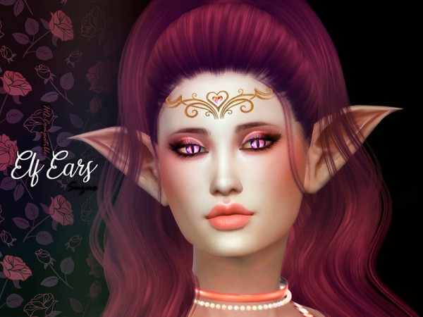  The Sims Resource: Elf Ears N3 by Suzue