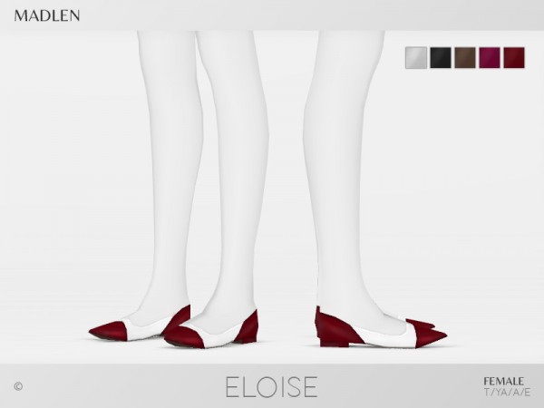  The Sims Resource: Madlen Eloise Shoes by MJ95