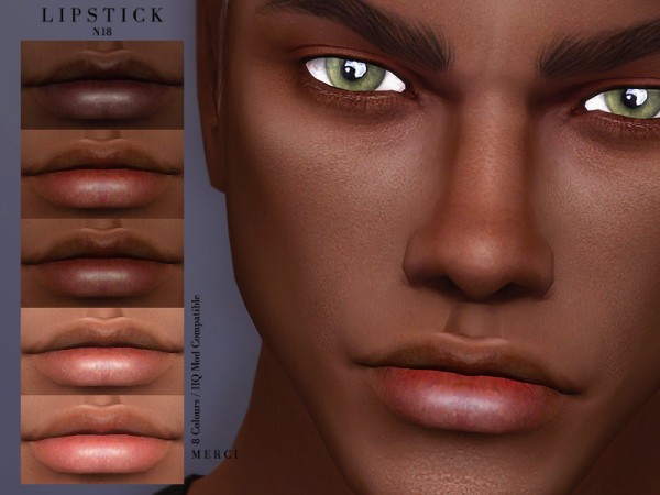  The Sims Resource: Lipstick N18 by Merci