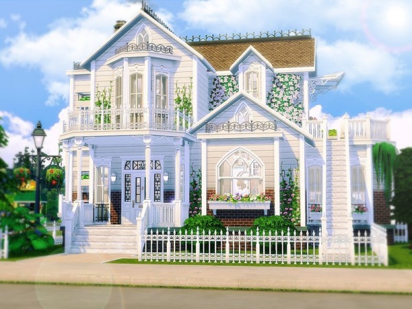  The Sims Resource: Sweet Victorian House 3 by MychQQQ