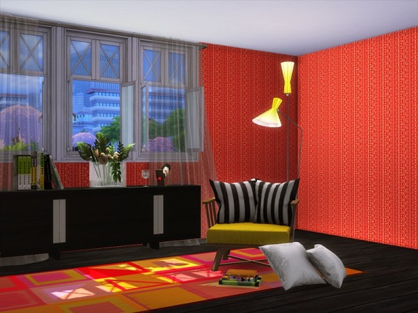  The Sims Resource: Zaro wallpaper by marychabb
