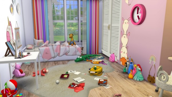  Models Sims 4: Lovley Girl Bedroom