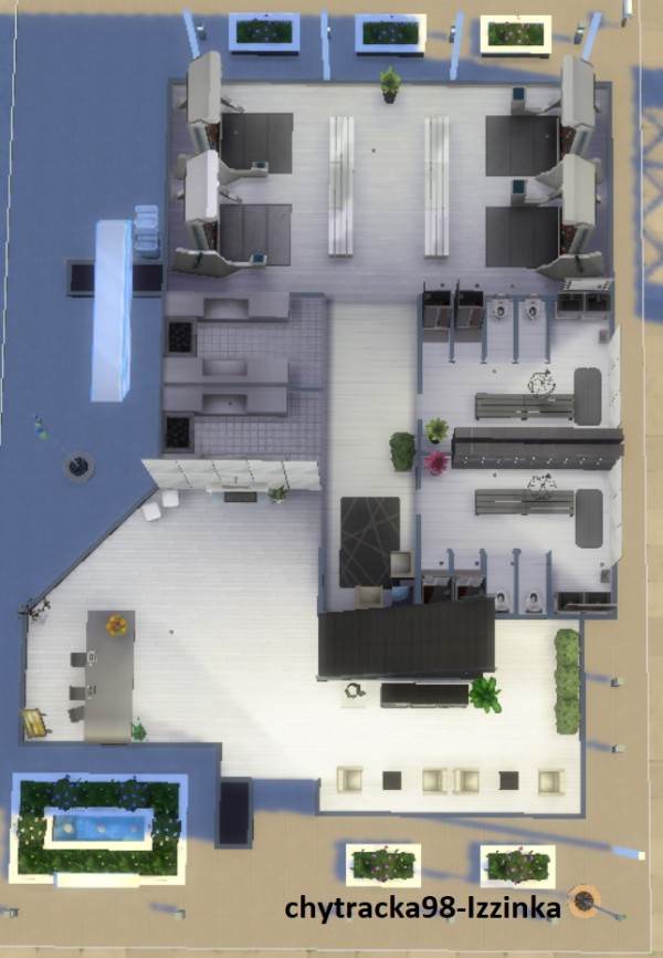  Mod The Sims: Modern Gym Sundrona by chytracka98