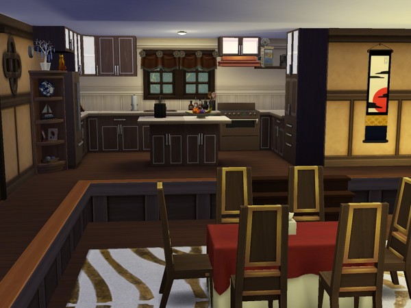  Mod The Sims: Japanese Style House by J Mity