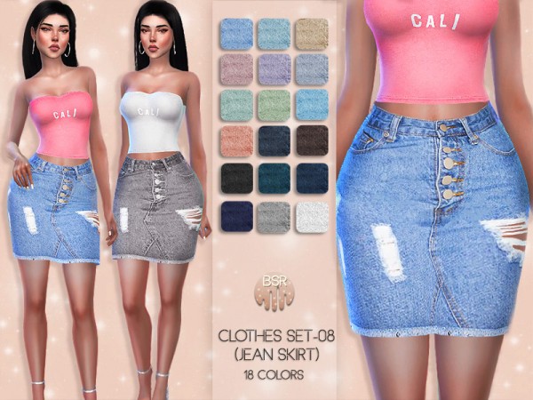 The Sims Resource: Clothes SET-08 by busra-tr • Sims 4 Downloads