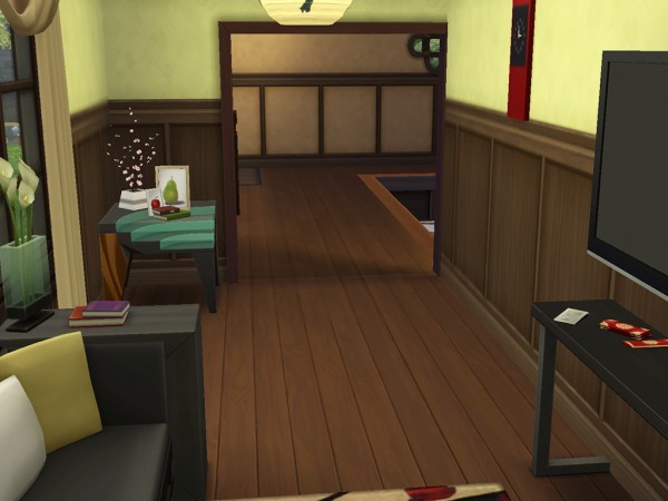  Mod The Sims: Japanese Style House by J Mity