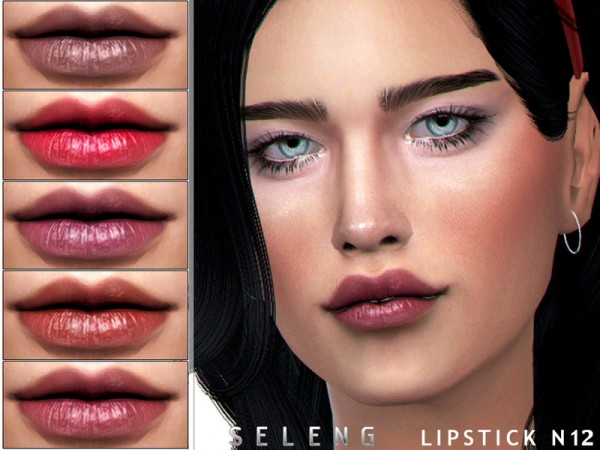  The Sims Resource: Lipstick N12 by Seleng