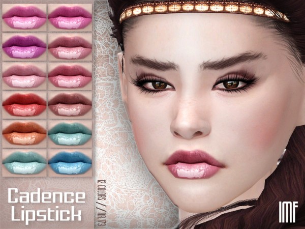  The Sims Resource: Cadence Lipstick N.173 by IzzieMcFire