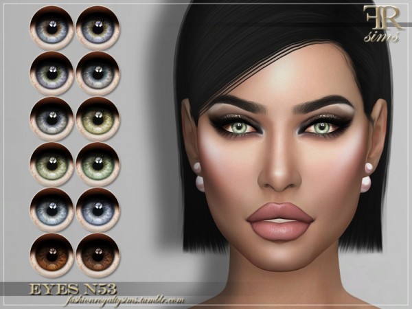  The Sims Resource: Eyes N53 by FashionRoyaltySims