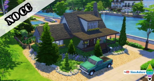  Mod The Sims: Small Elderly house   Full Vegetable garden by bradybrad7