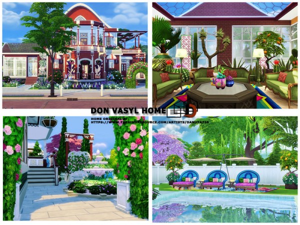  The Sims Resource: Don Vasyl Home by Danuta720