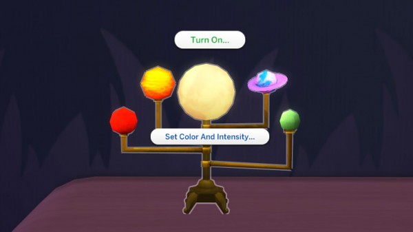  Mod The Sims: Animated Solar System Night Light and Deco by K9DB