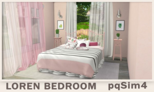  PQSims4: Loren Bedroom
