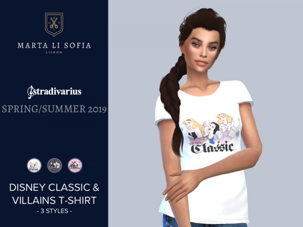  The Sims Resource: Classic and Villains T shirt by martalisofia