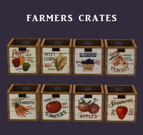  Leo 4 Sims: Farmers Crates