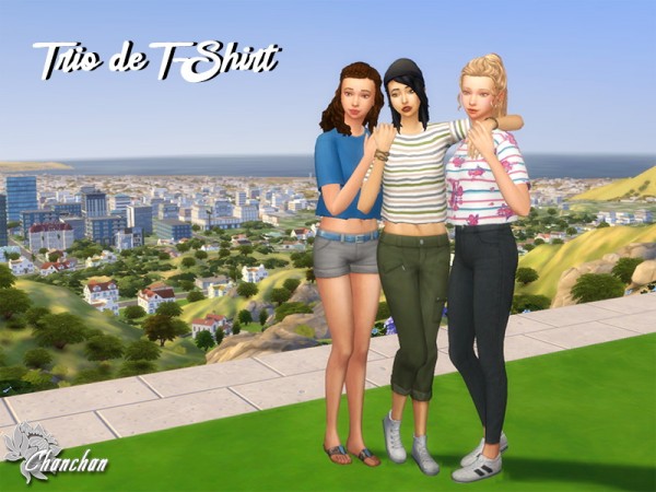  Sims Artists: Trio  T Shirt