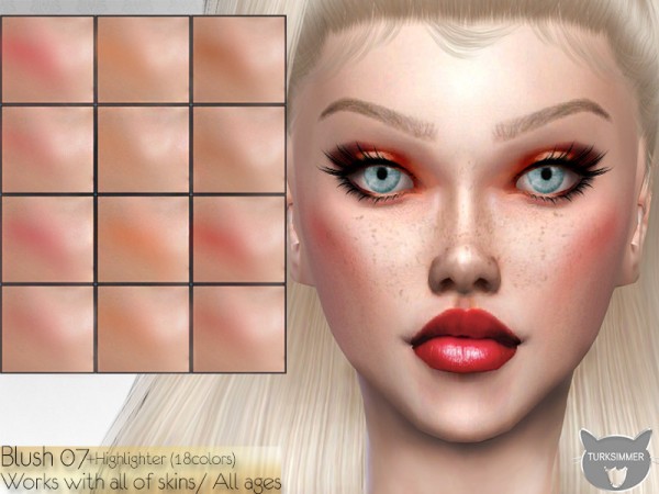  The Sims Resource: Blush 07 by turksimmer