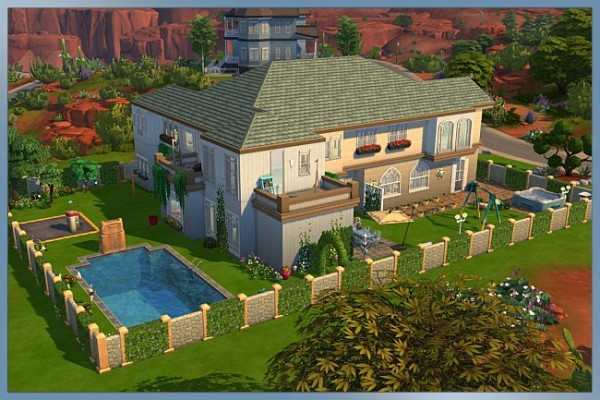  Blackys Sims 4 Zoo: Katja House by cappu