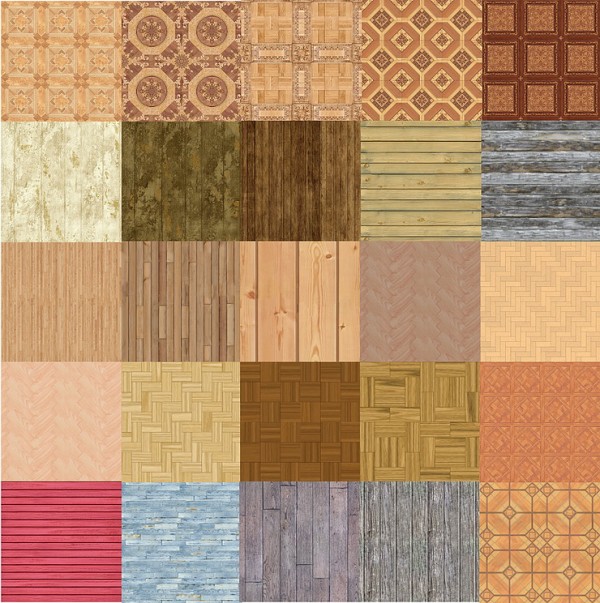  Blooming Rosy: Wood Floor Collection Part1