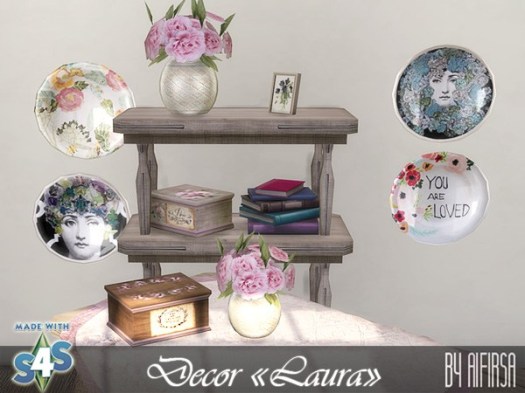 Aifirsa Sims: Decorative objects Laura