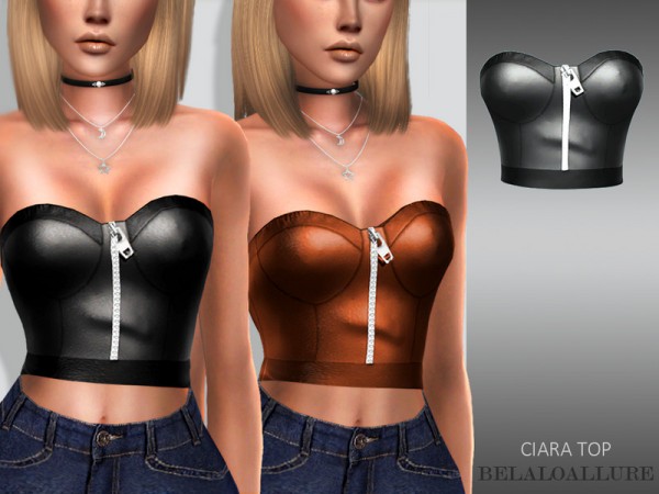  The Sims Resource: Ciara top by belal1997