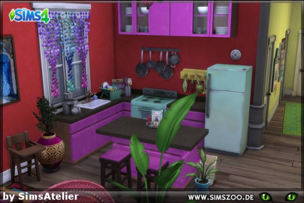  Blackys Sims 4 Zoo: Jasmine Apartment 2A  by SimsAtelier