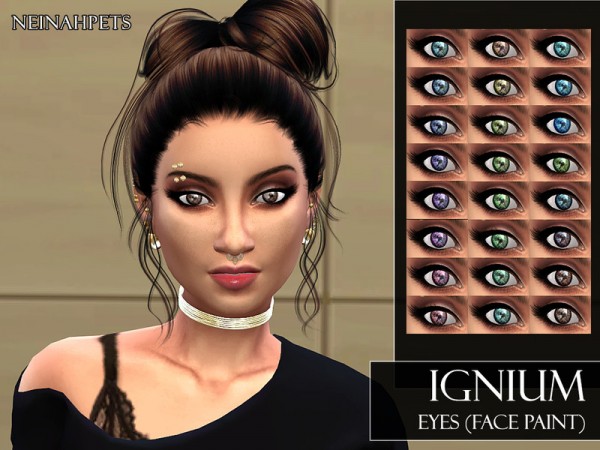  The Sims Resource: Ignium Eyes by neinahpets