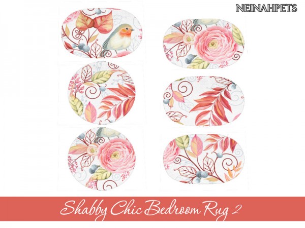  The Sims Resource: Shabby Chic Bedroom Collection by neinahpets