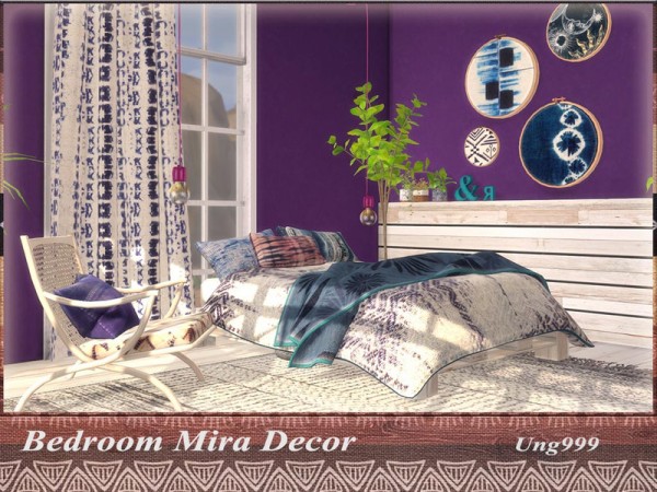  The Sims Resource: Bedroom Mira Decor by ung999