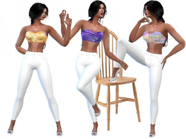  The Sims Resource: Summer outfit by TrudieOpp