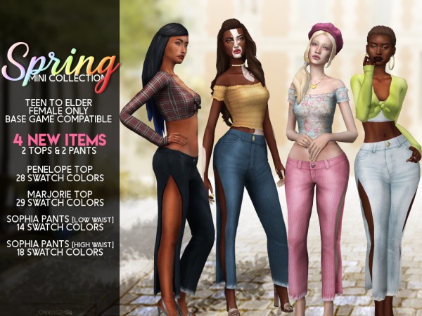 Candy Sims 4: Spring Mini Collection
