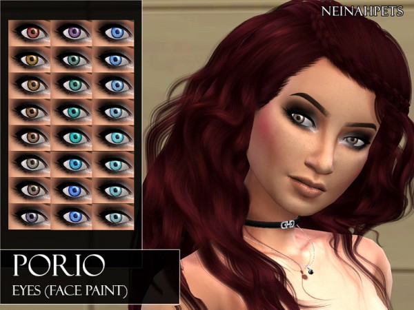  The Sims Resource: Porio Eyes by neinahpets