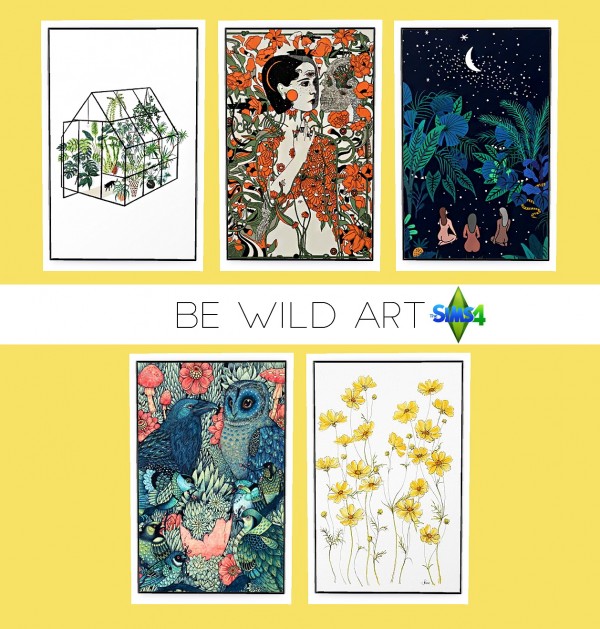  Kenar Sims: Be Wild Art Prints