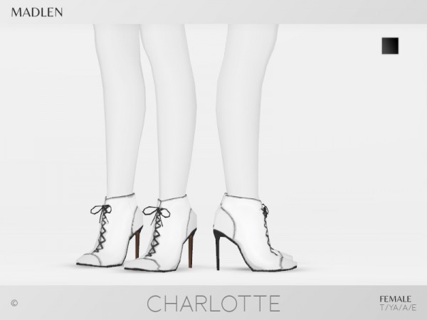  The Sims Resource: Madlen Charlotte Shoes by MJ95