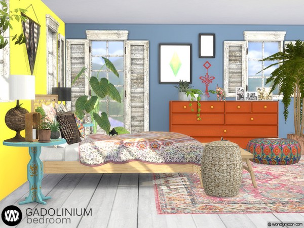  The Sims Resource: Gadolinium Bedroom by wondymoon