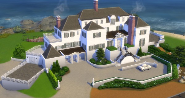  Mod The Sims: Rhode Island Mansion (Taylor Swift)   NO CC by wouterfan