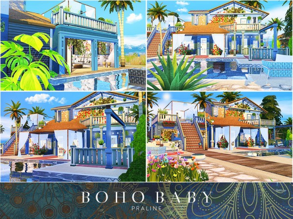  The Sims Resource: Boho Baby House by Praline Sims