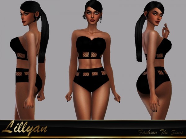  The Sims Resource: Swimsuit Paula by LYLLYAN