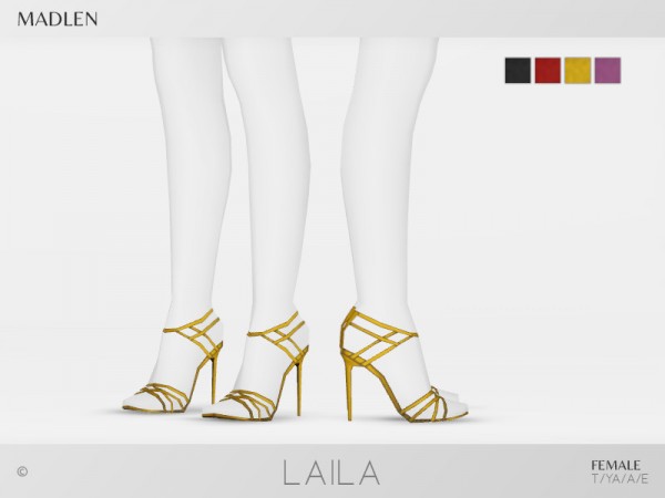  The Sims Resource: Madlen Laila Shoes by MJ95