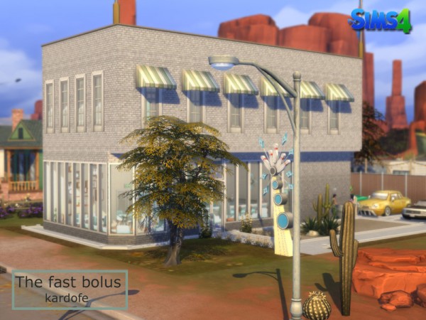  The Sims Resource: The fast bolus House by Kardofe