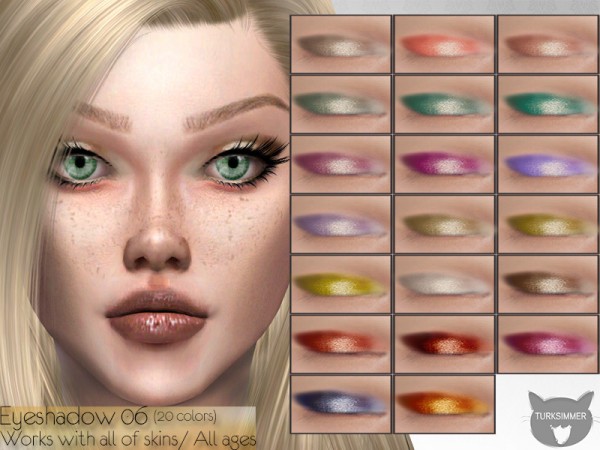 The Sims Resource: Eyeshadow 06 by turksimmer
