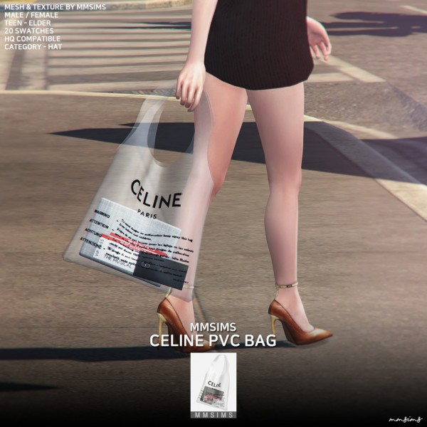  MMSIMS: Celine PVC Bag Set
