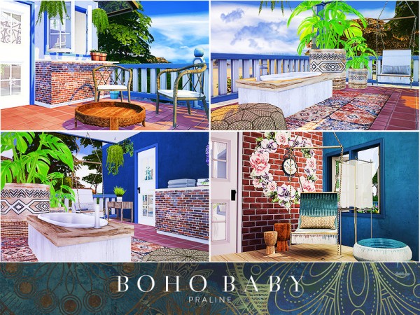  The Sims Resource: Boho Baby House by Praline Sims